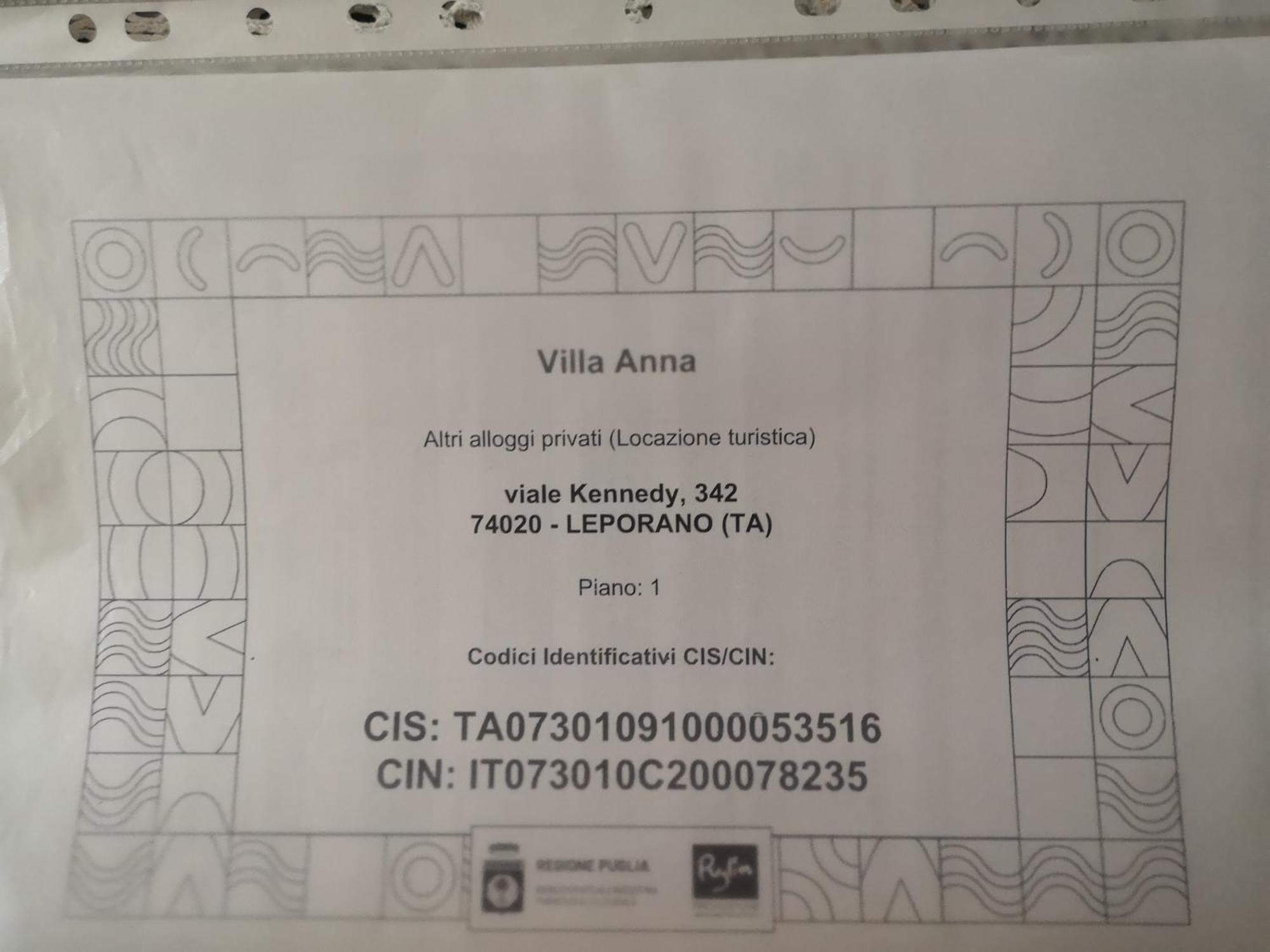 Villa Anna 레포라노 외부 사진